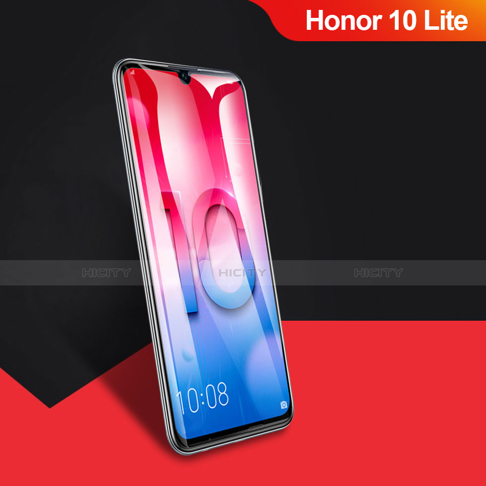 Huawei Honor 10 Lite用強化ガラス フル液晶保護フィルム F03 ファーウェイ ブラック