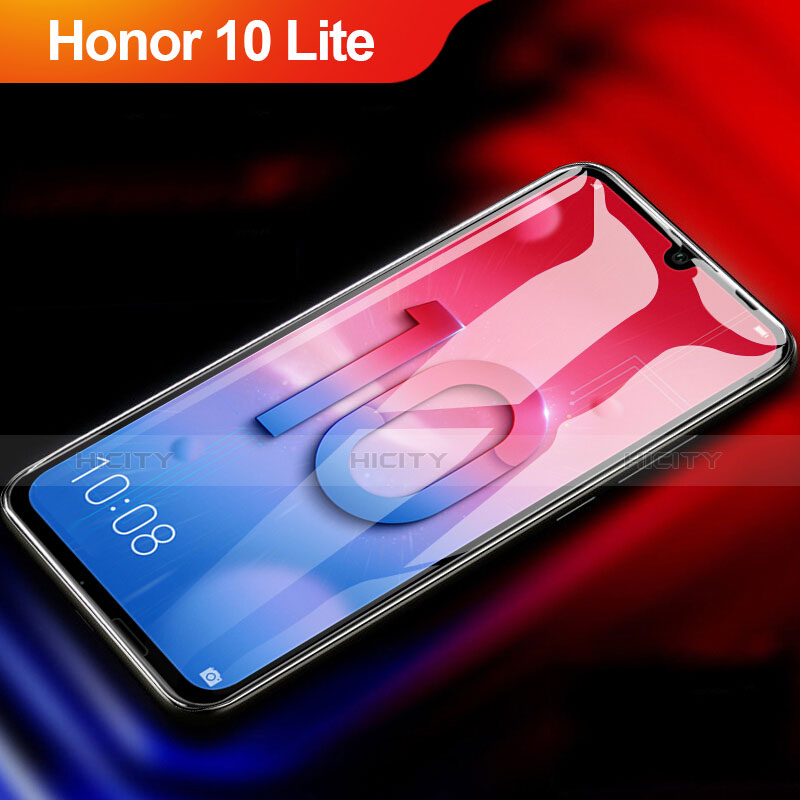 Huawei Honor 10 Lite用強化ガラス フル液晶保護フィルム F04 ファーウェイ ブラック