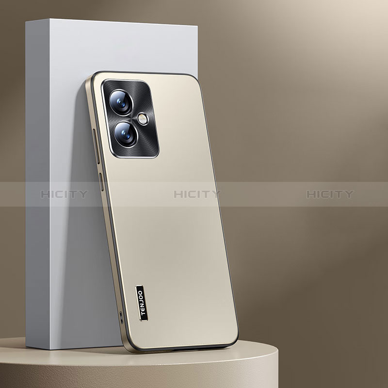 Huawei Honor 100 5G用ハードケース プラスチック 質感もマット カバー TB1 ファーウェイ ゴールド
