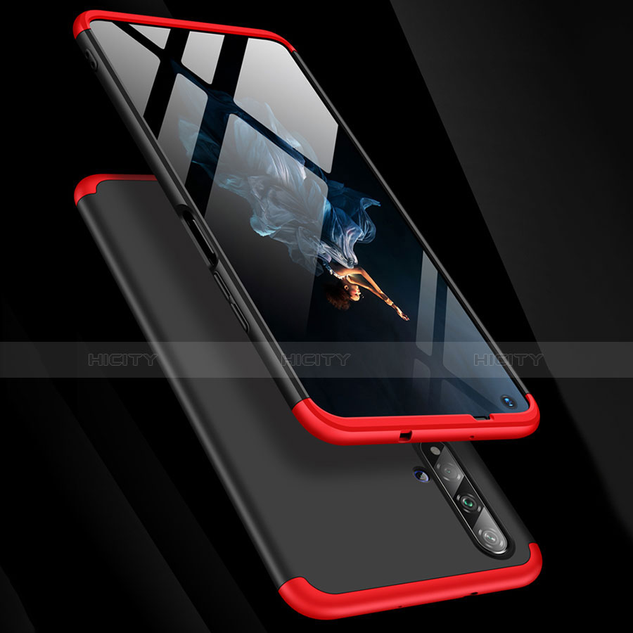 Huawei Honor 20用ハードケース プラスチック 質感もマット 前面と背面 360度 フルカバー アンド指輪 ファーウェイ 