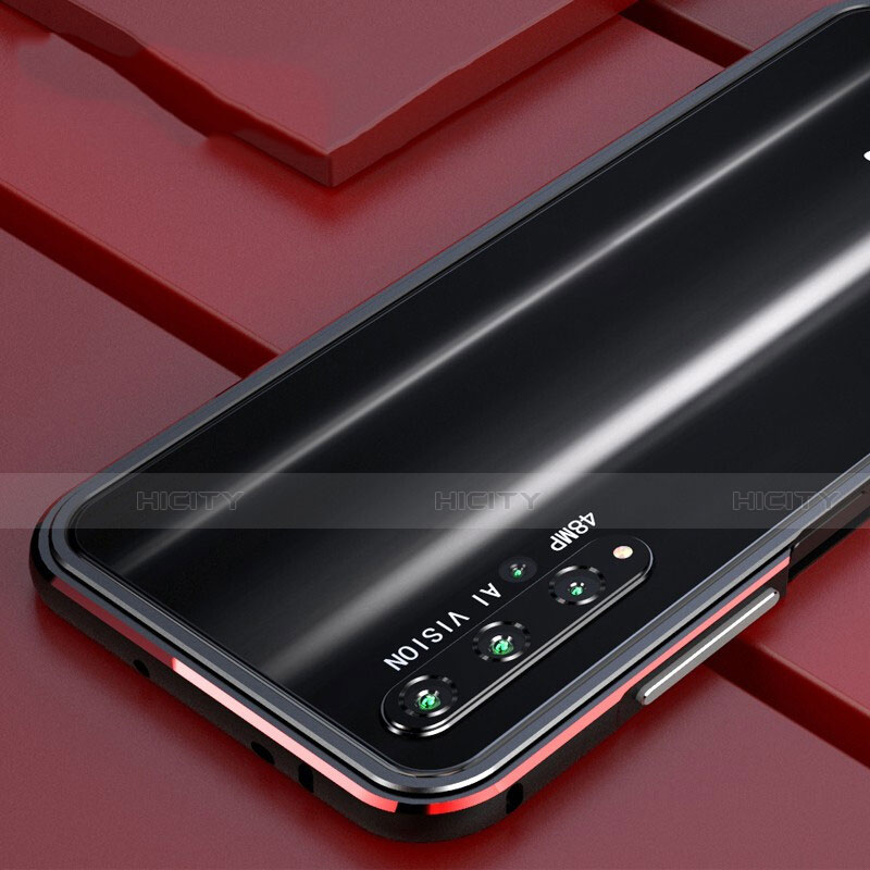 Huawei Honor 20用ケース 高級感 手触り良い アルミメタル 製の金属製 バンパー カバー T01 ファーウェイ 