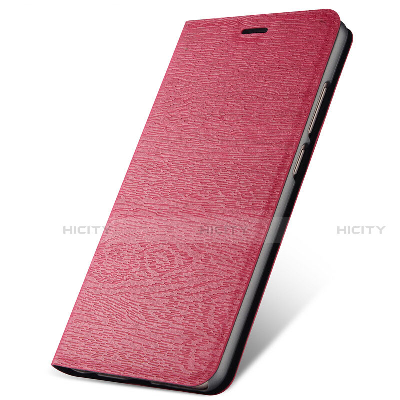 Huawei Honor 20 Lite用手帳型 レザーケース スタンド カバー T14 ファーウェイ ピンク