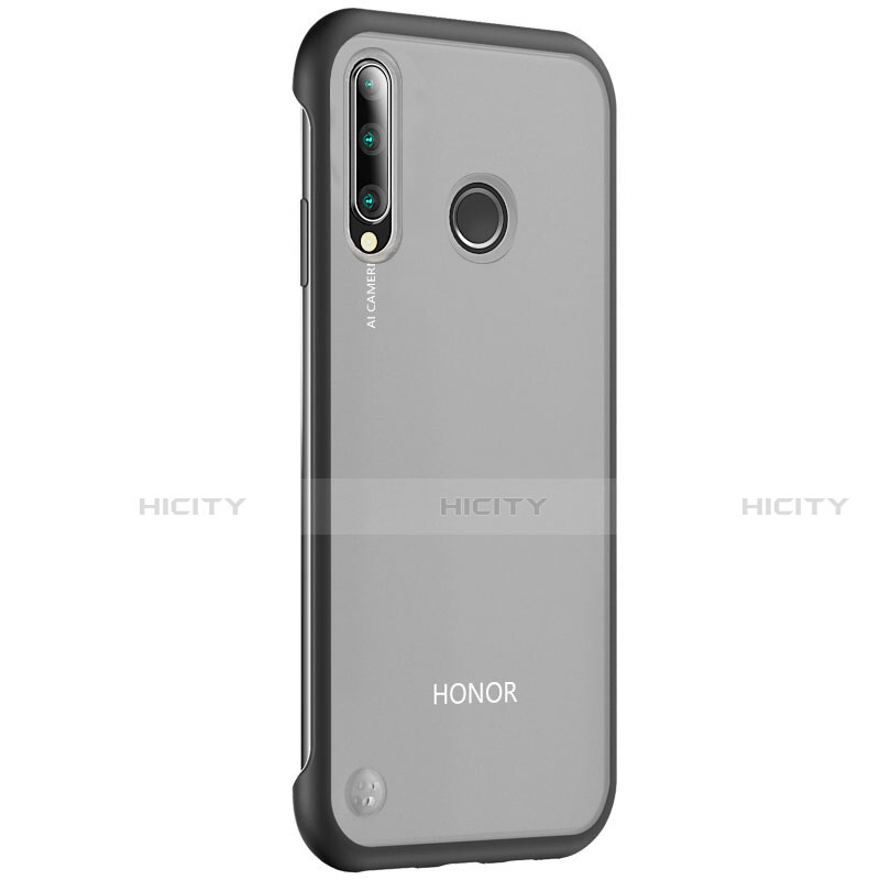 Huawei Honor 20 Lite用ハードカバー クリスタル クリア透明 S02 ファーウェイ ブラック