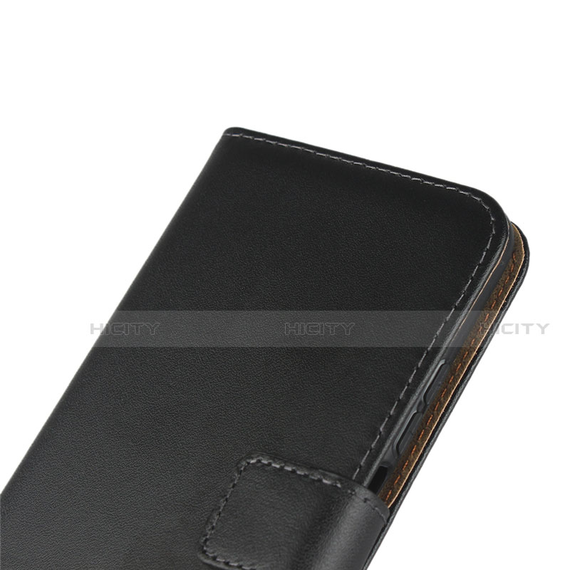 Huawei Honor 20 Pro用手帳型 レザーケース スタンド ファーウェイ ブラック