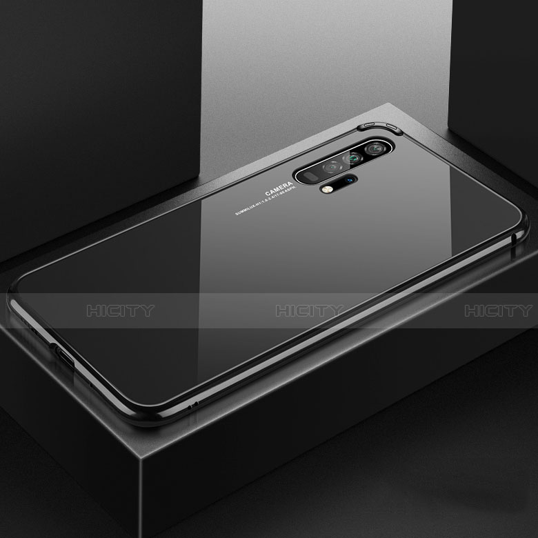 Huawei Honor 20 Pro用ケース 高級感 手触り良い アルミメタル 製の金属製 360度 フルカバーバンパー 鏡面 カバー T07 ファーウェイ 