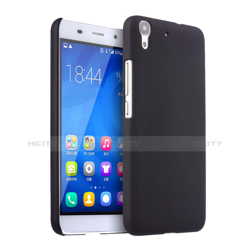 Huawei Honor 4A用ハードケース プラスチック 質感もマット ファーウェイ ブラック