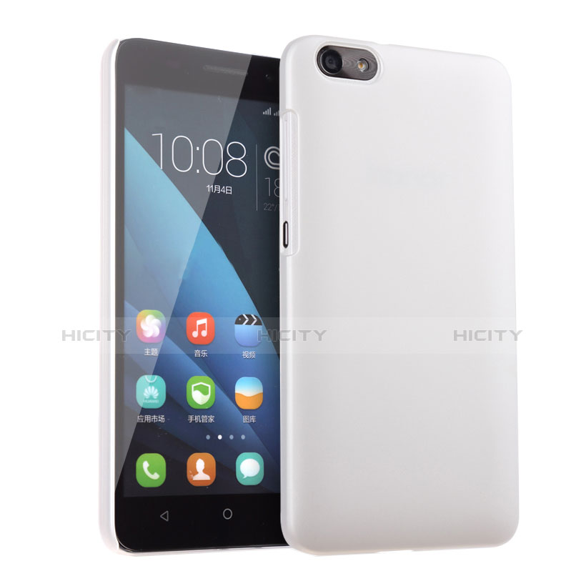 Huawei Honor 4X用ハードケース プラスチック 質感もマット ファーウェイ ホワイト