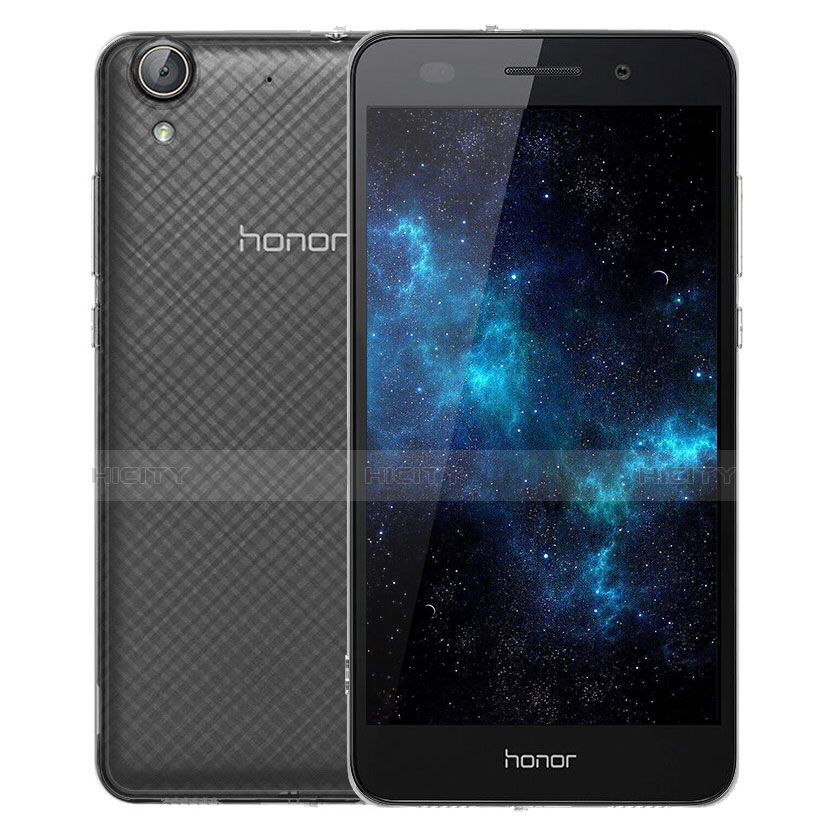 Huawei Honor 5A用極薄ソフトケース シリコンケース 耐衝撃 全面保護 クリア透明 T04 ファーウェイ クリア