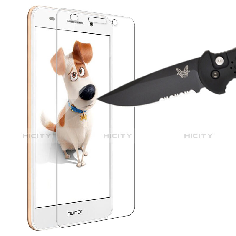 Huawei Honor 5A用強化ガラス 液晶保護フィルム T04 ファーウェイ クリア