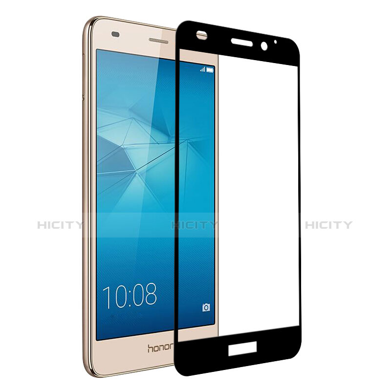 Huawei Honor 5C用強化ガラス フル液晶保護フィルム ファーウェイ ブラック