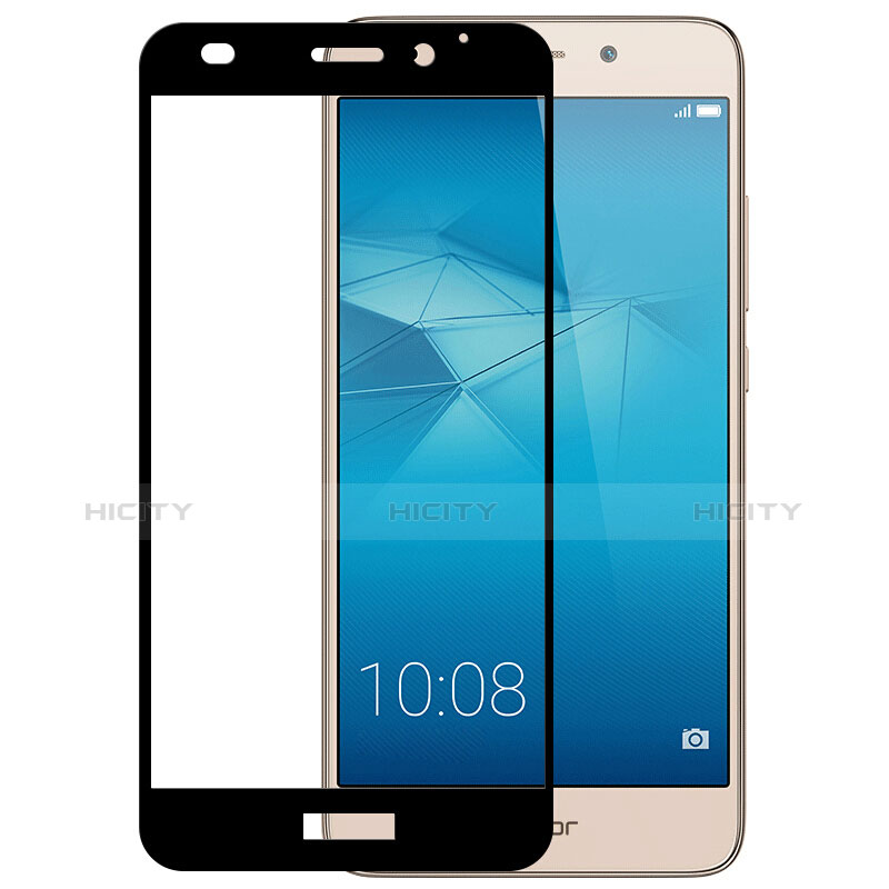 Huawei Honor 5C用強化ガラス フル液晶保護フィルム ファーウェイ ブラック