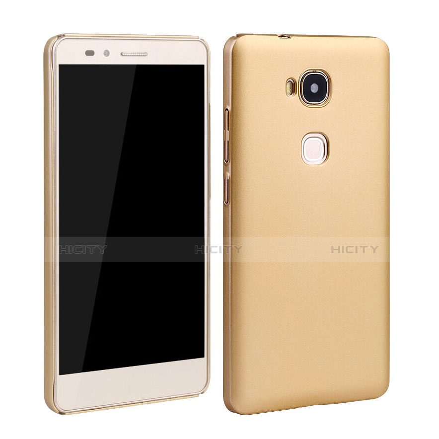 Huawei Honor 5X用ハードケース プラスチック 質感もマット ファーウェイ ゴールド