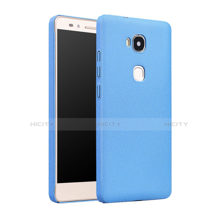 Huawei Honor 5X用ハードケース プラスチック 質感もマット ファーウェイ ブルー