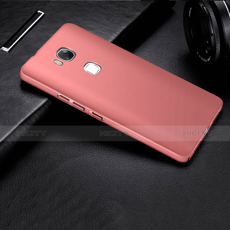 Huawei Honor 5X用ハードケース プラスチック 質感もマット M01 ファーウェイ ローズゴールド