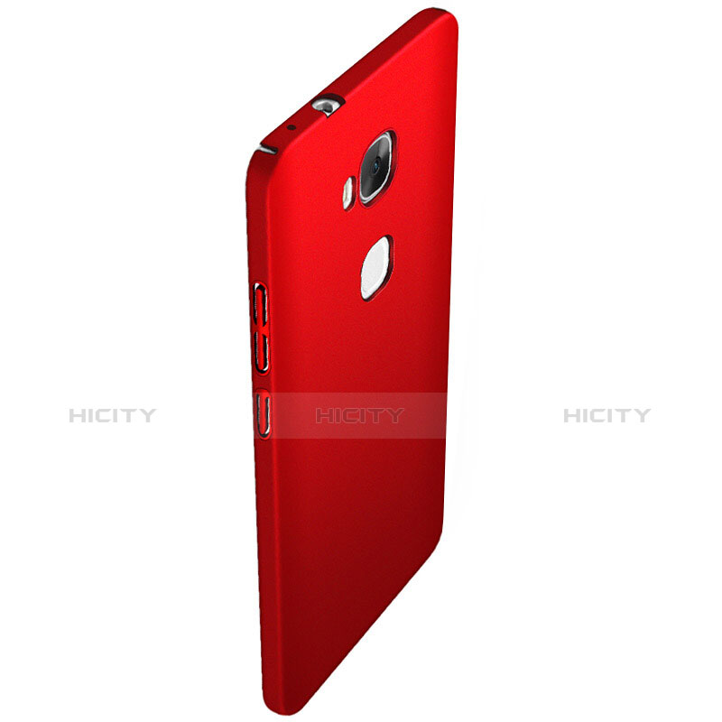 Huawei Honor 5X用ハードケース プラスチック 質感もマット M01 ファーウェイ レッド