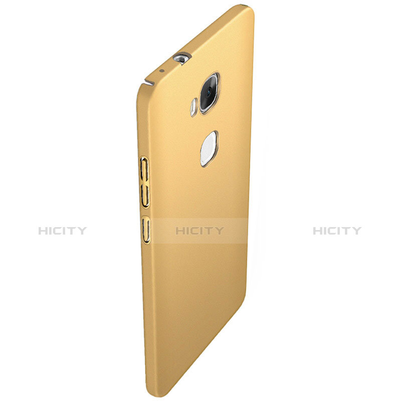 Huawei Honor 5X用ハードケース プラスチック 質感もマット M01 ファーウェイ ゴールド