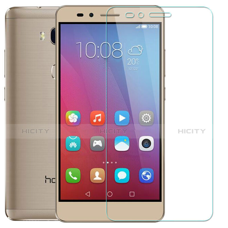 Huawei Honor 5X用強化ガラス 液晶保護フィルム T06 ファーウェイ クリア