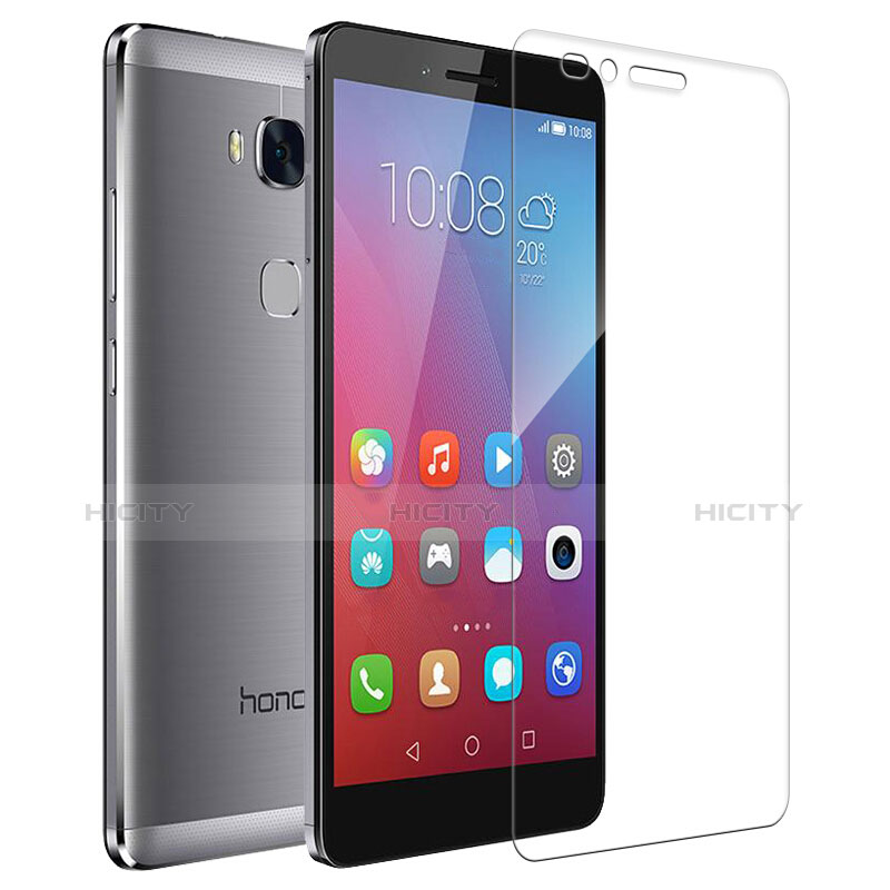 Huawei Honor 5X用強化ガラス 液晶保護フィルム T04 ファーウェイ クリア