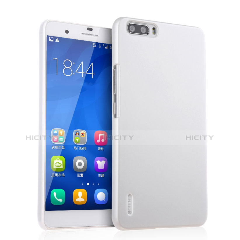 Huawei Honor 6 Plus用ハードケース プラスチック 質感もマット ファーウェイ ホワイト
