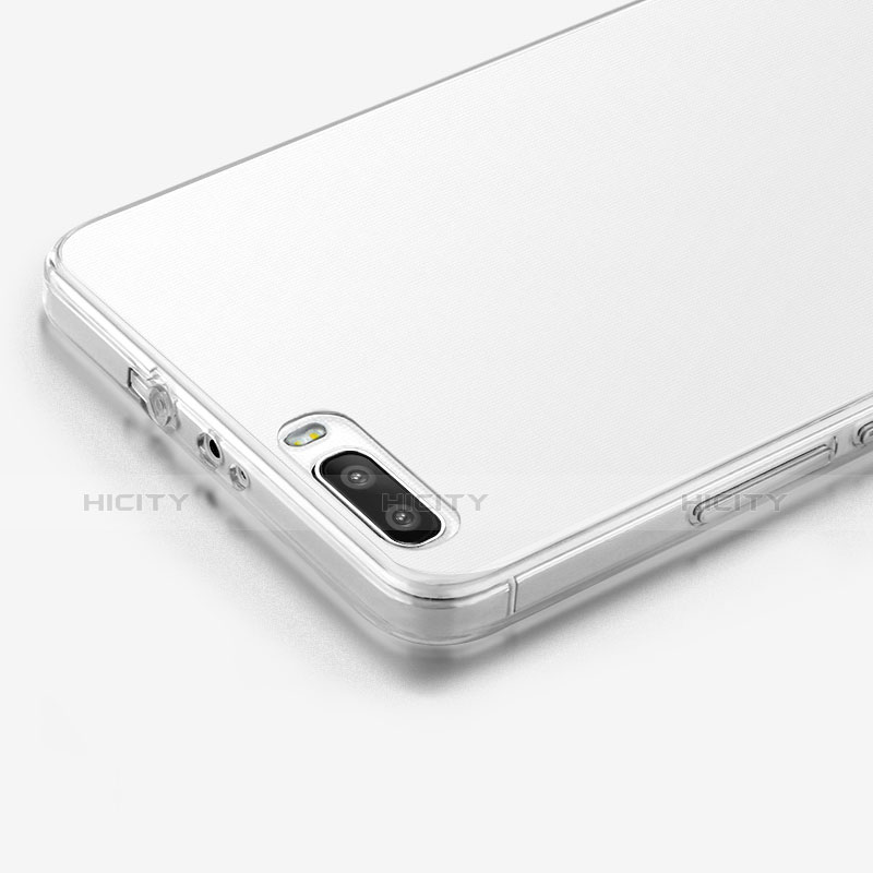 Huawei Honor 6 Plus用極薄ソフトケース シリコンケース 耐衝撃 全面保護 クリア透明 ファーウェイ クリア