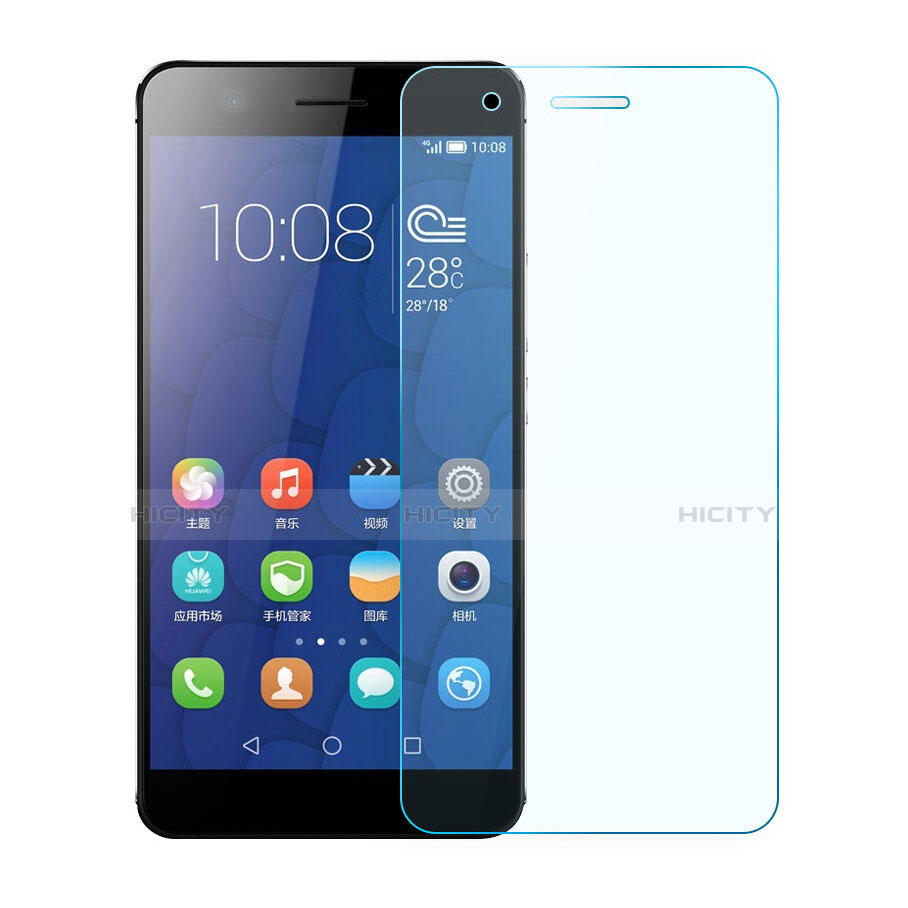 Huawei Honor 6 Plus用アンチグレア ブルーライト 強化ガラス 液晶保護フィルム ファーウェイ ネイビー