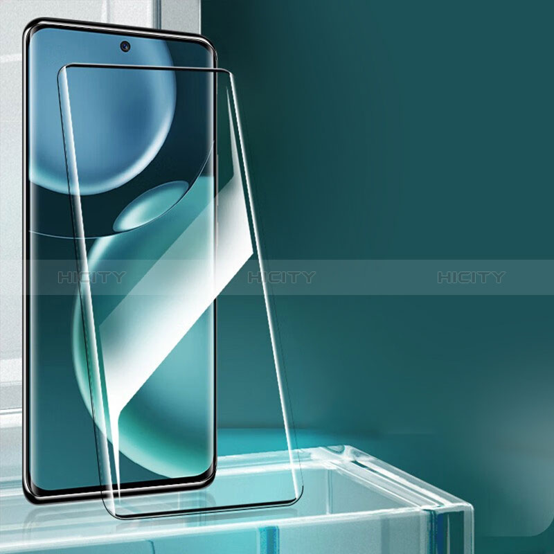 Huawei Honor 60 Pro 5G用強化ガラス フル液晶保護フィルム ファーウェイ ブラック