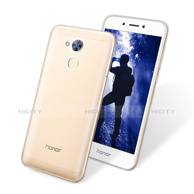 Huawei Honor 6A用極薄ソフトケース シリコンケース 耐衝撃 全面保護 クリア透明 カバー ファーウェイ クリア