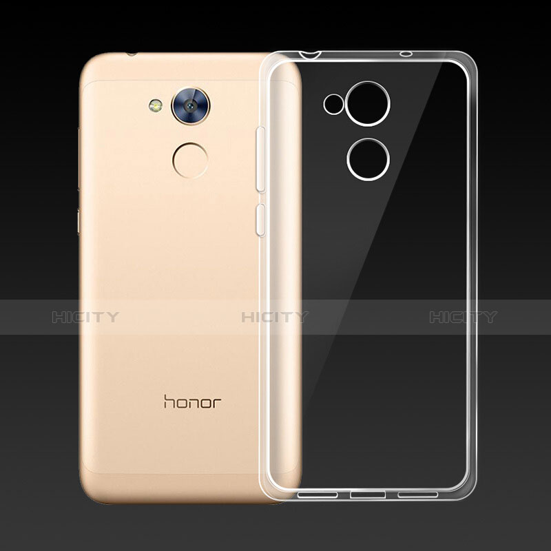 Huawei Honor 6A用極薄ソフトケース シリコンケース 耐衝撃 全面保護 クリア透明 カバー ファーウェイ クリア