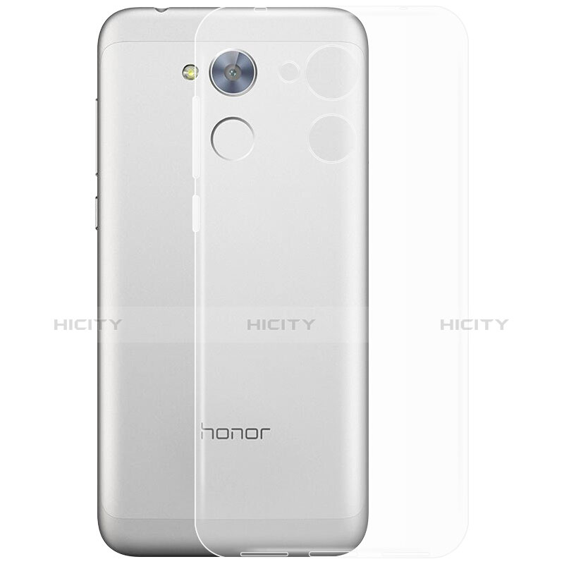 Huawei Honor 6A用極薄ソフトケース シリコンケース 耐衝撃 全面保護 クリア透明 T03 ファーウェイ クリア