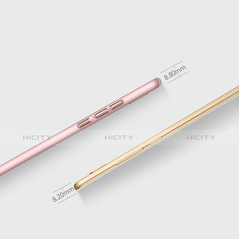 Huawei Honor 6A用ハードケース プラスチック 質感もマット アンド指輪 ファーウェイ ピンク