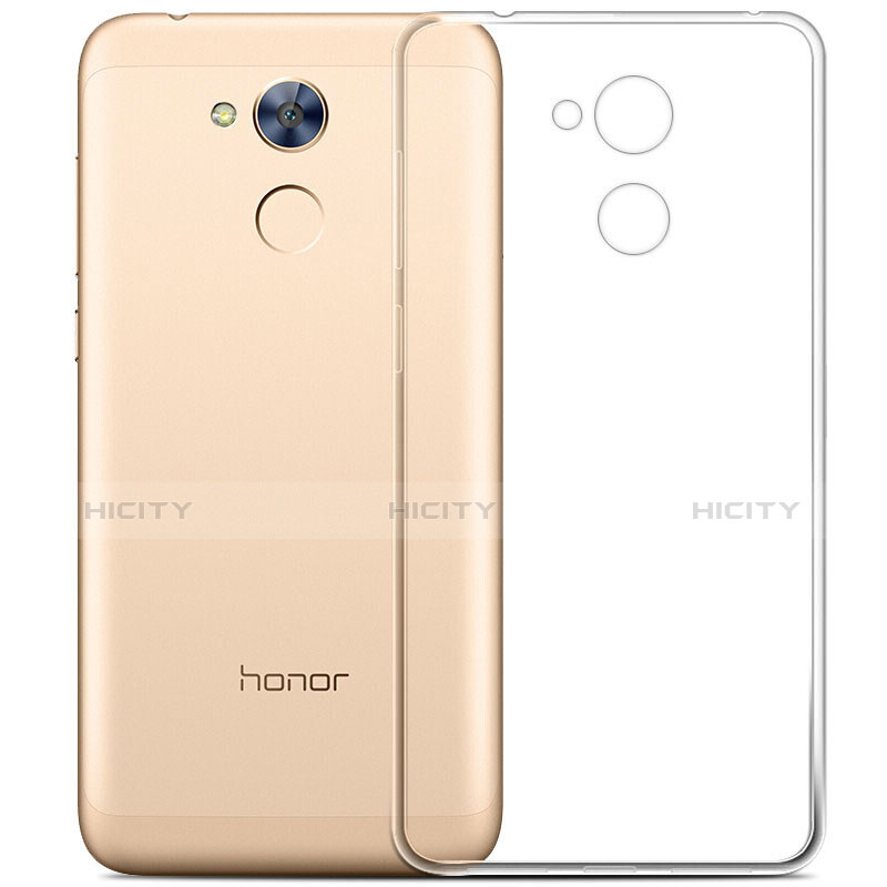 Huawei Honor 6A用極薄ソフトケース シリコンケース 耐衝撃 全面保護 クリア透明 T05 ファーウェイ クリア