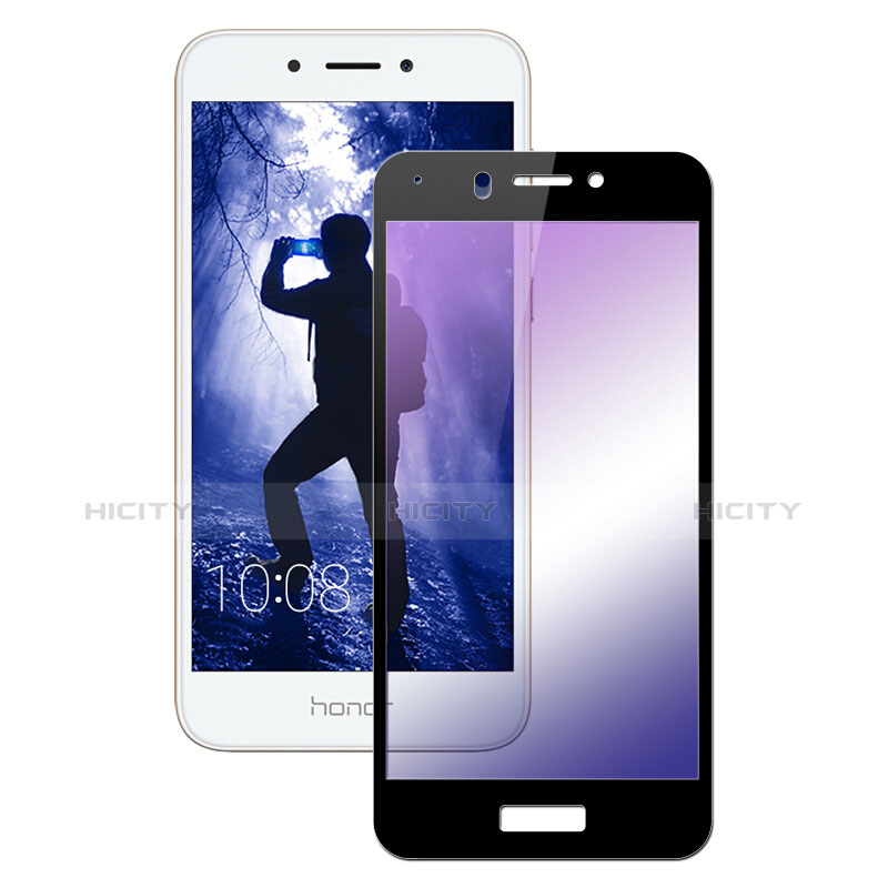Huawei Honor 6A用強化ガラス フル液晶保護フィルム F01 ファーウェイ ブラック