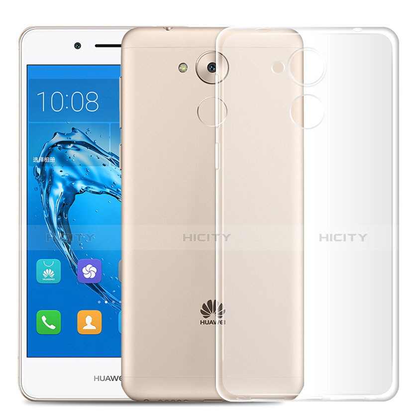 Huawei Honor 6C用極薄ソフトケース シリコンケース 耐衝撃 全面保護 クリア透明 カバー ファーウェイ クリア