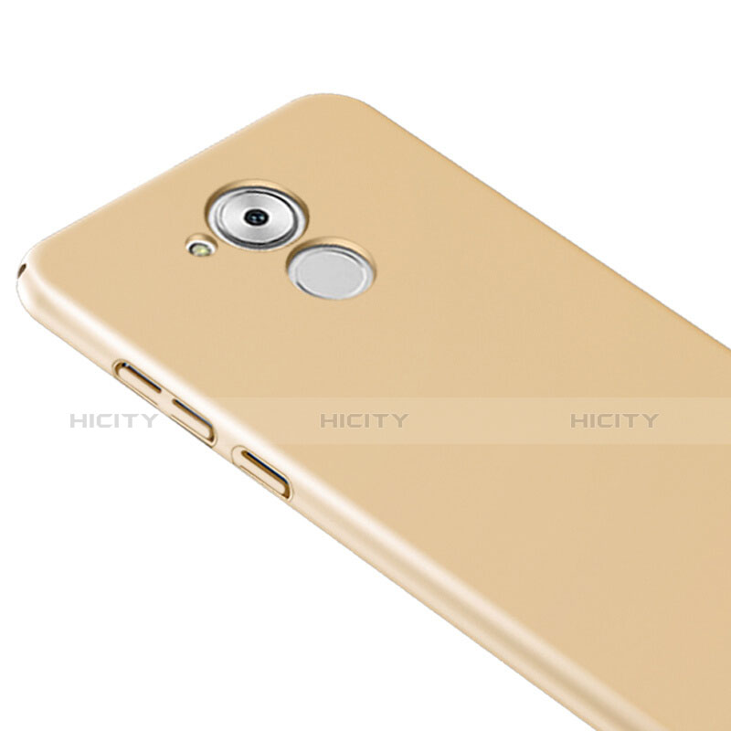 Huawei Honor 6C用ハードケース プラスチック 質感もマット アンド指輪 ファーウェイ ゴールド