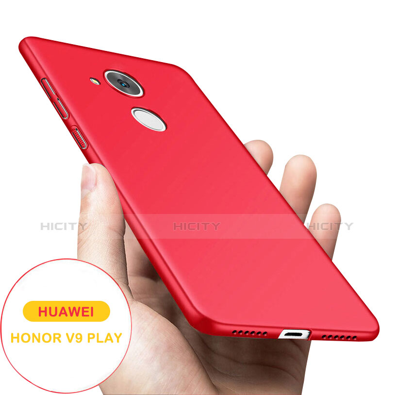 Huawei Honor 6C Pro用ハードケース プラスチック 質感もマット M02 ファーウェイ レッド
