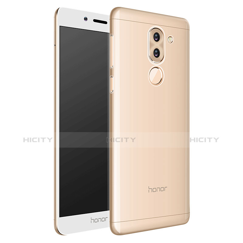 Huawei Honor 6X用極薄ソフトケース シリコンケース 耐衝撃 全面保護 クリア透明 T08 ファーウェイ クリア