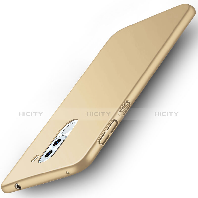 Huawei Honor 6X用ハードケース プラスチック 質感もマット M01 ファーウェイ ゴールド