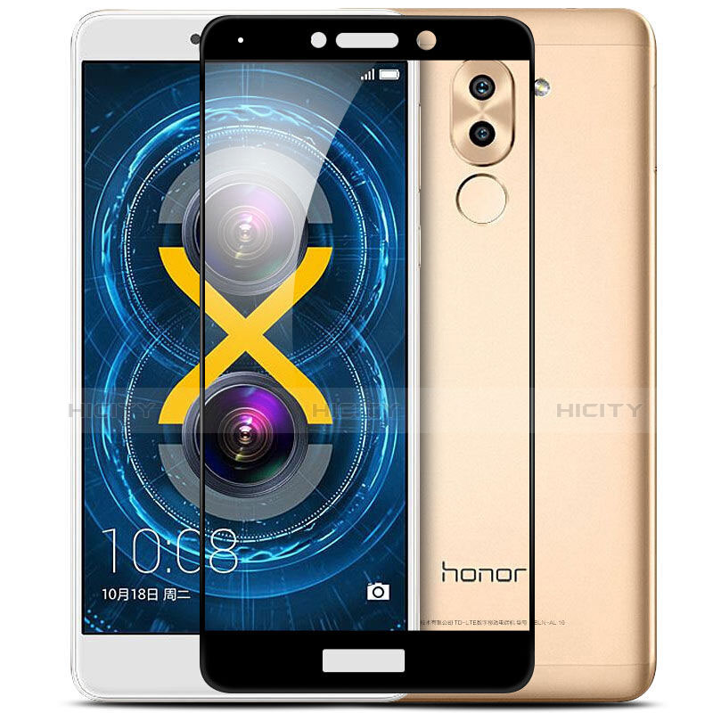 Huawei Honor 6X用強化ガラス 3D 液晶保護フィルム ファーウェイ クリア