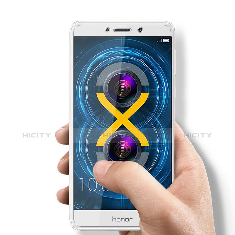Huawei Honor 6X用強化ガラス 液晶保護フィルム T06 ファーウェイ クリア