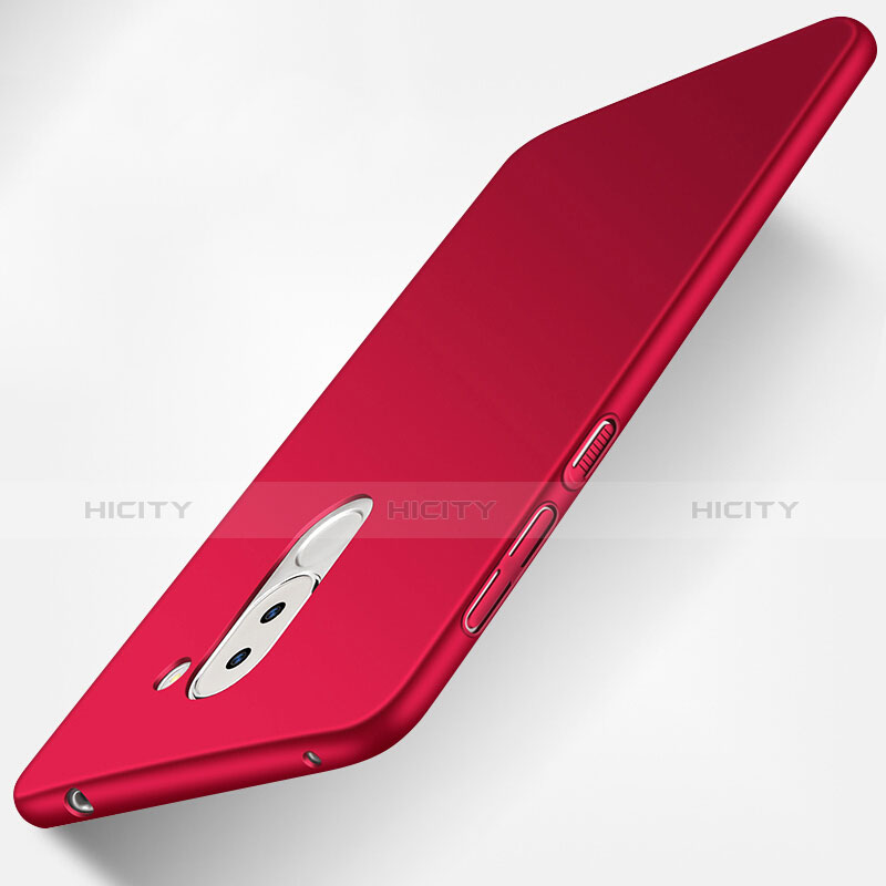 Huawei Honor 6X Pro用ハードケース プラスチック 質感もマット ファーウェイ レッド