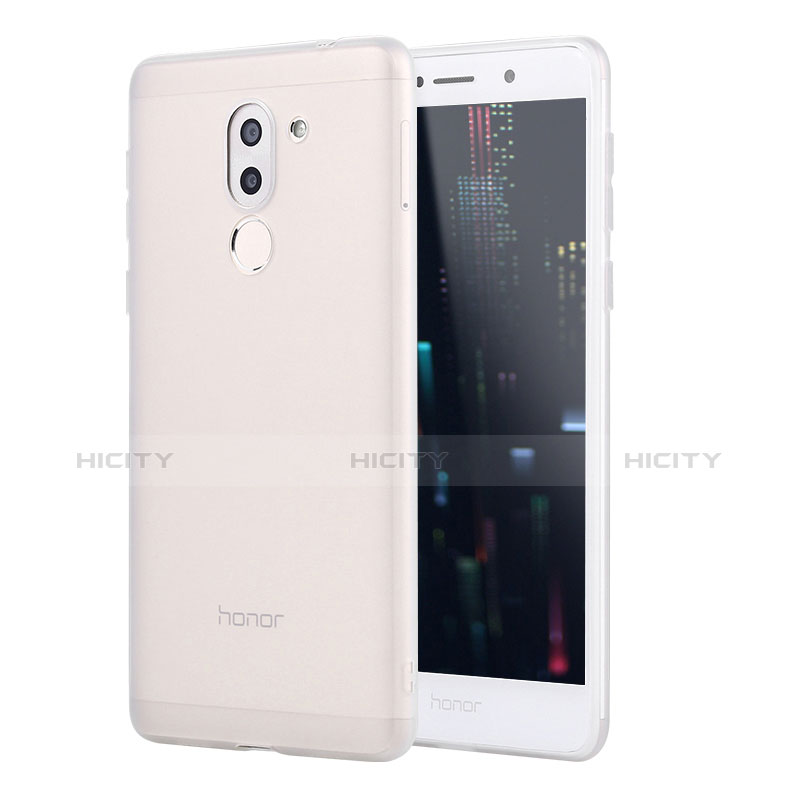 Huawei Honor 6X Pro用極薄ソフトケース シリコンケース 耐衝撃 全面保護 S02 ファーウェイ ホワイト
