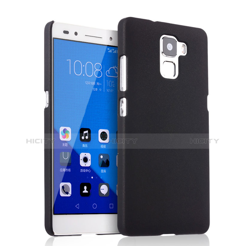 Huawei Honor 7 Dual SIM用ハードケース プラスチック 質感もマット ファーウェイ ブラック