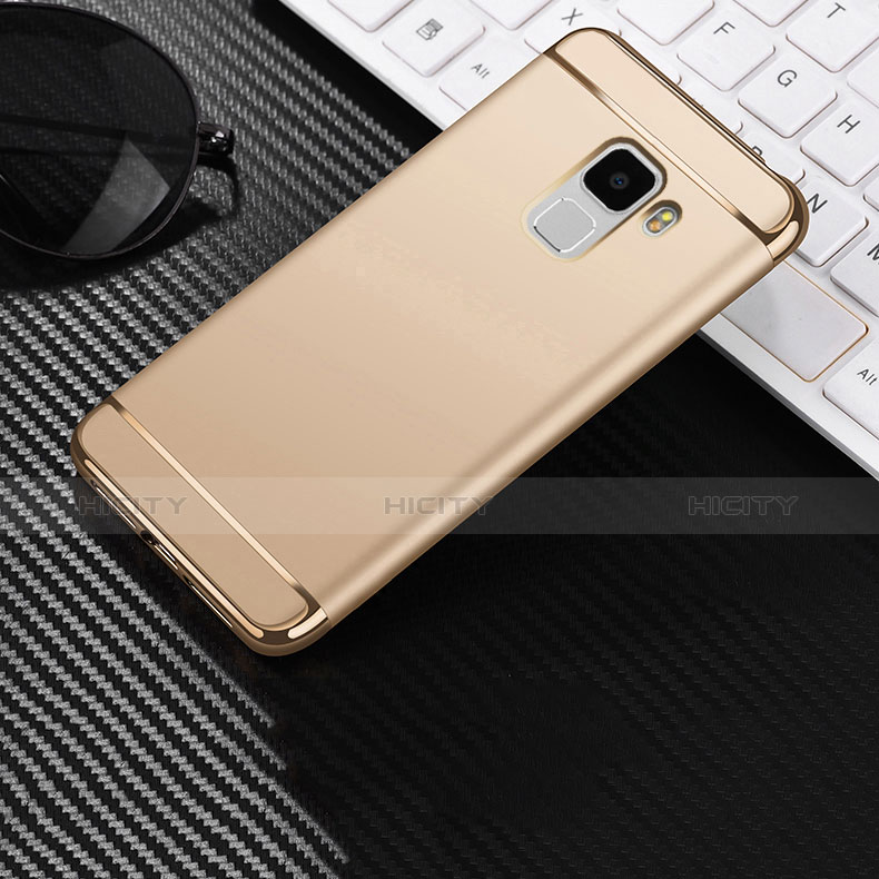 Huawei Honor 7 Dual SIM用ケース 高級感 手触り良い アルミメタル 製の金属製 ファーウェイ ゴールド