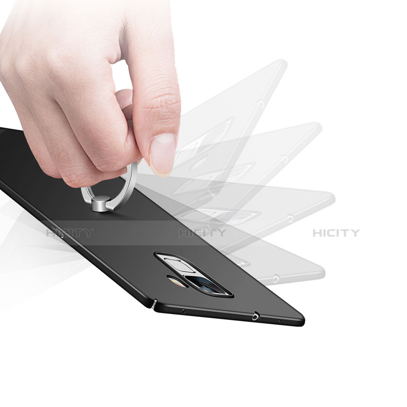 Huawei Honor 7 Dual SIM用ハードケース プラスチック 質感もマット アンド指輪 A01 ファーウェイ 