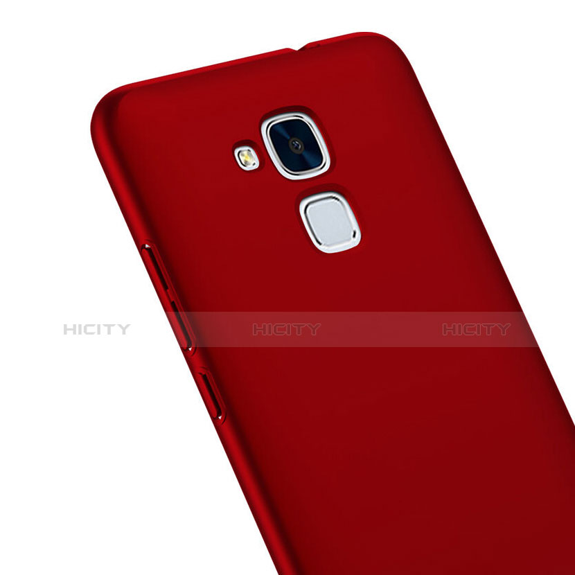 Huawei Honor 7 Lite用ハードケース プラスチック 質感もマット ファーウェイ レッド