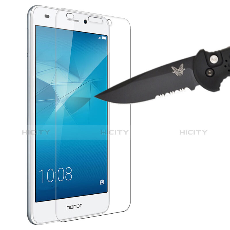 Huawei Honor 7 Lite用強化ガラス 液晶保護フィルム T01 ファーウェイ クリア