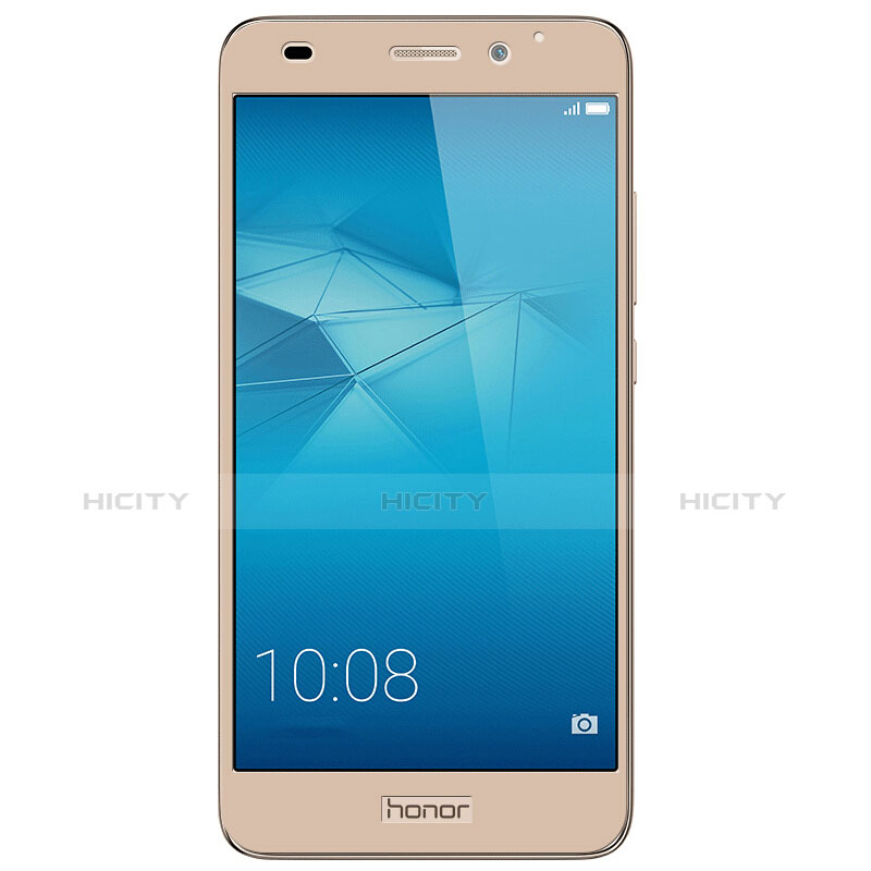 Huawei Honor 7 Lite用強化ガラス フル液晶保護フィルム ファーウェイ ゴールド