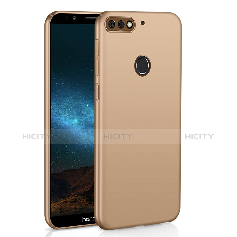 Huawei Honor 7C用ハードケース プラスチック 質感もマット M01 ファーウェイ ゴールド