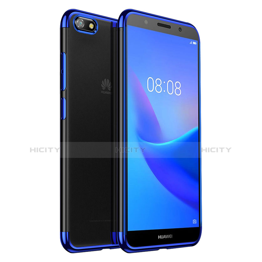 Huawei Honor 7S用極薄ソフトケース シリコンケース 耐衝撃 全面保護 クリア透明 S01 ファーウェイ 