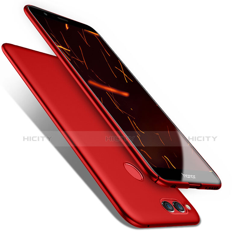 Huawei Honor 7X用ハードケース プラスチック 質感もマット ファーウェイ レッド